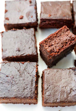 Load image into Gallery viewer, 20 Chocolate Brownies (Vegan, Dairy Free. option for Gluten Intolerance, No Refined Sugar)