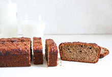 Load image into Gallery viewer, Banana Bread - Loaf (Dairy Free, No Nuts, No Refined Sugar, Egg Free option available)
